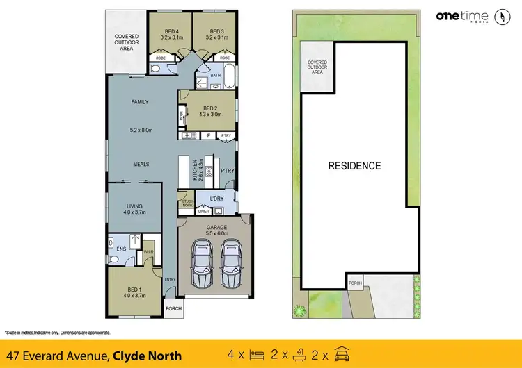 Floorplan of Homely house listing, 47 Everard Avenue, Clyde North VIC 3978