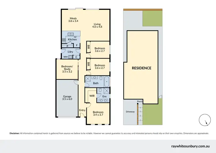 Floorplan of Homely house listing, 17 Vangel Road, Sunbury VIC 3429