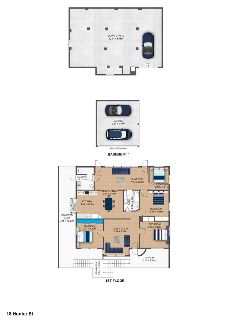 Floorplan of Homely house listing, 18 Hunter Street, West Rockhampton QLD 4700