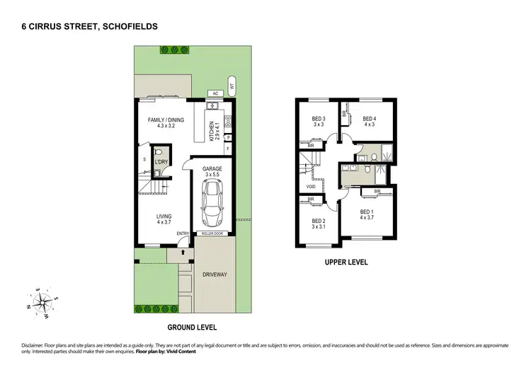 Floorplan of Homely house listing, 6 Cirrus Street, Schofields NSW 2762