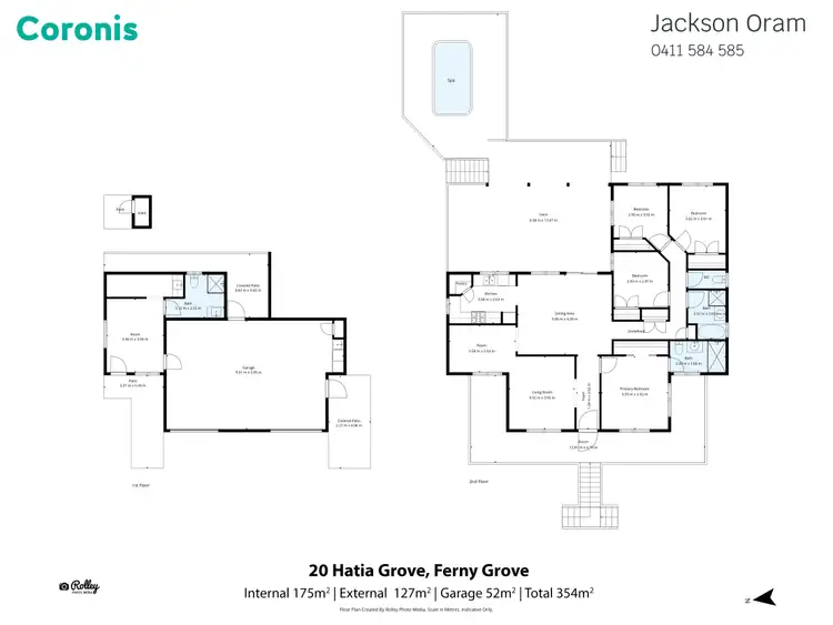 Floorplan of Homely house listing, 20 Hatia Grove, Ferny Grove QLD 4055