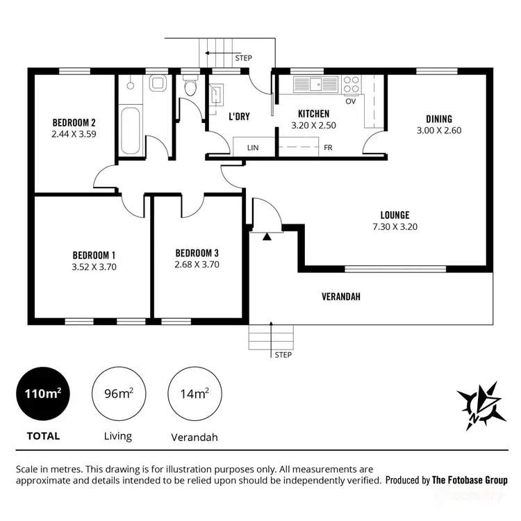 Floorplan of Homely house listing, 4 Milan Crescent, Hackham West SA 5163