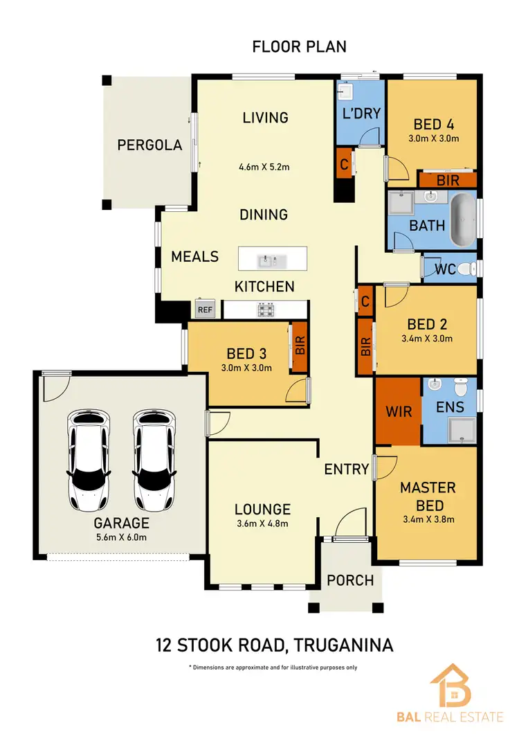 Floorplan of Homely house listing, 12 Stook Road, Truganina VIC 3029