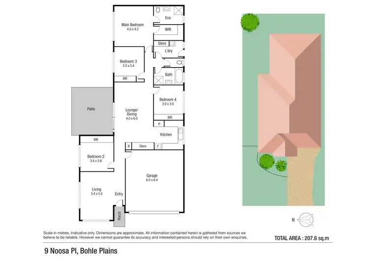 Floorplan of Homely house listing, 9 Noosa Place, Bohle Plains QLD 4817