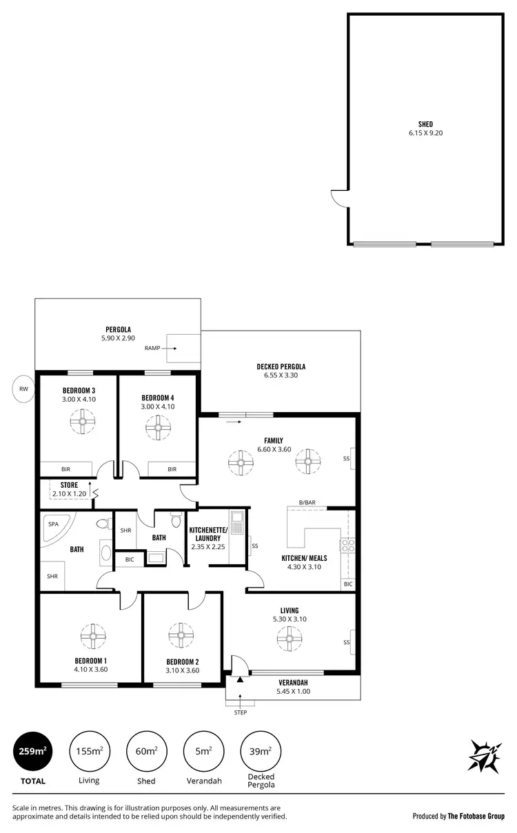 Floorplan of Homely house listing, 7 Homburg Drive, Murray Bridge SA 5253