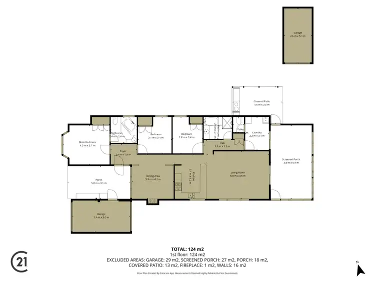 Floorplan of Homely house listing, 2/33 Nestor Way, Silver Sands WA 6210