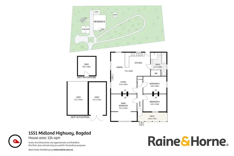 Floorplan of Homely house listing, 1551 Midland Highway, Bagdad TAS 7030