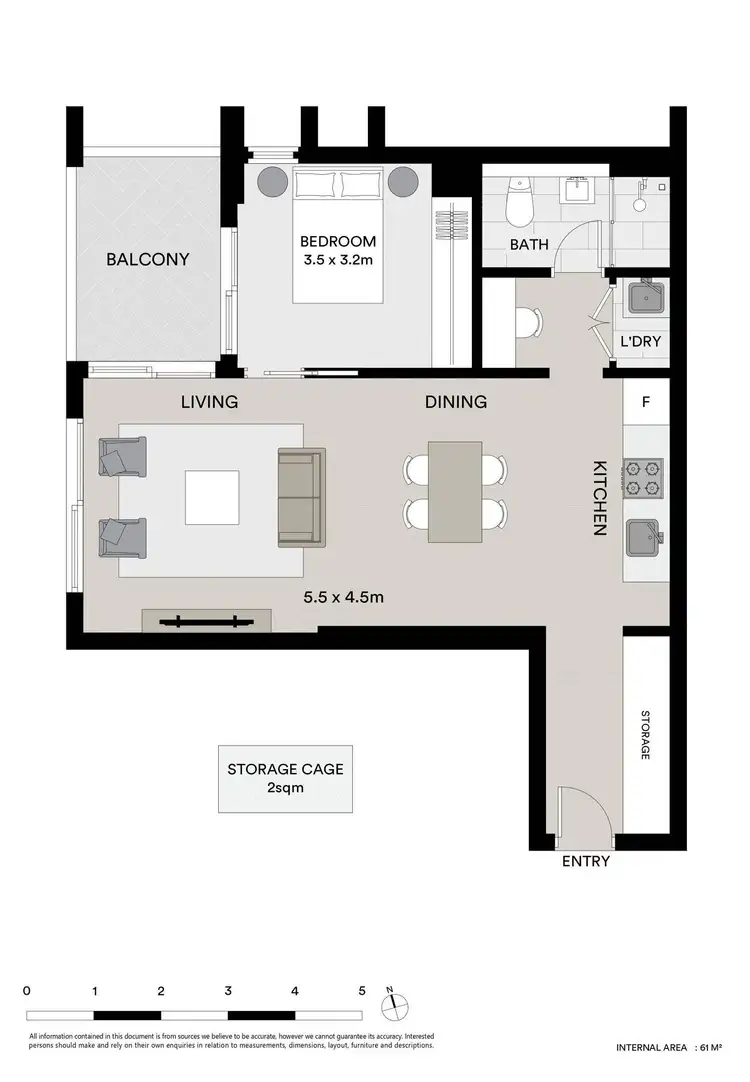 Floorplan of Homely apartment listing, 401/5 Delhi Road, North Ryde NSW 2113