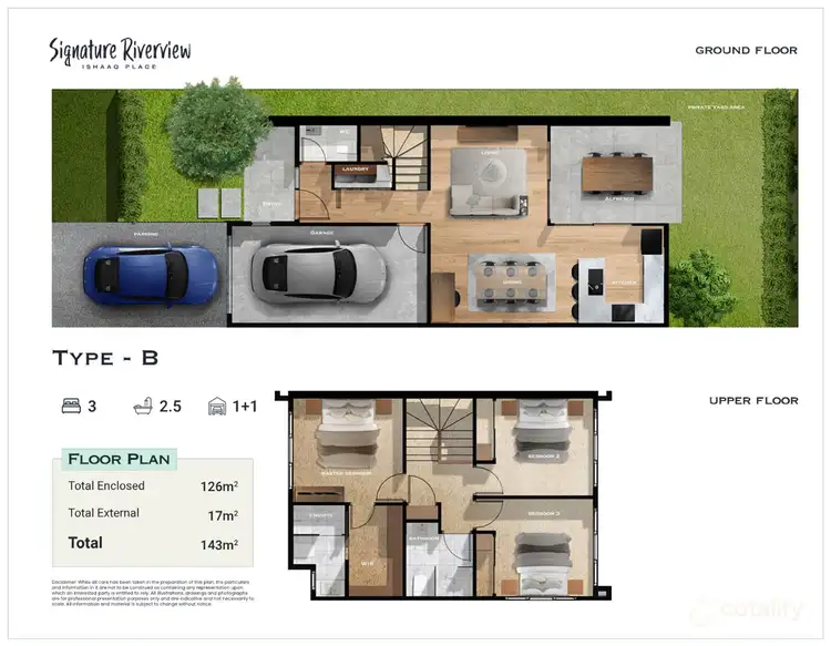 Floorplan of Homely townhouse listing, 30/1-19 McEwan Street, Riverview QLD 4303