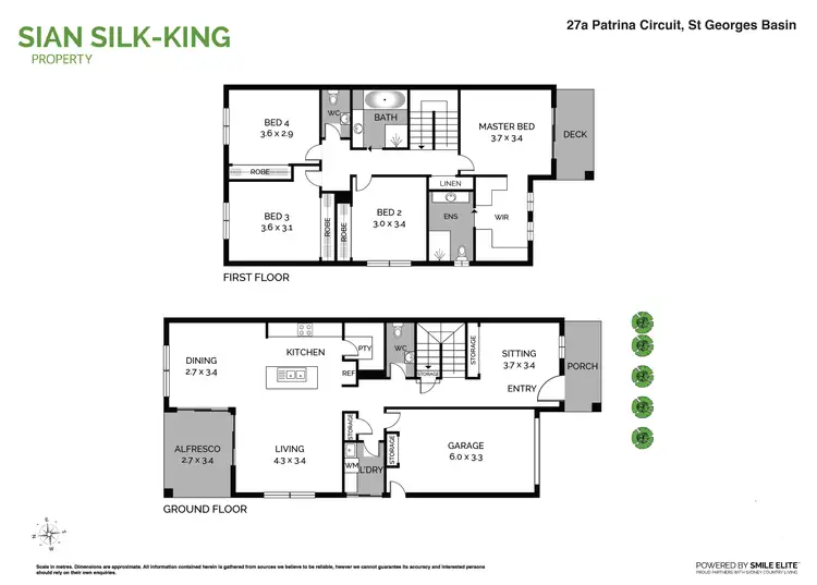Floorplan of Homely house listing, 27A Patrina Circuit, St Georges Basin NSW 2540