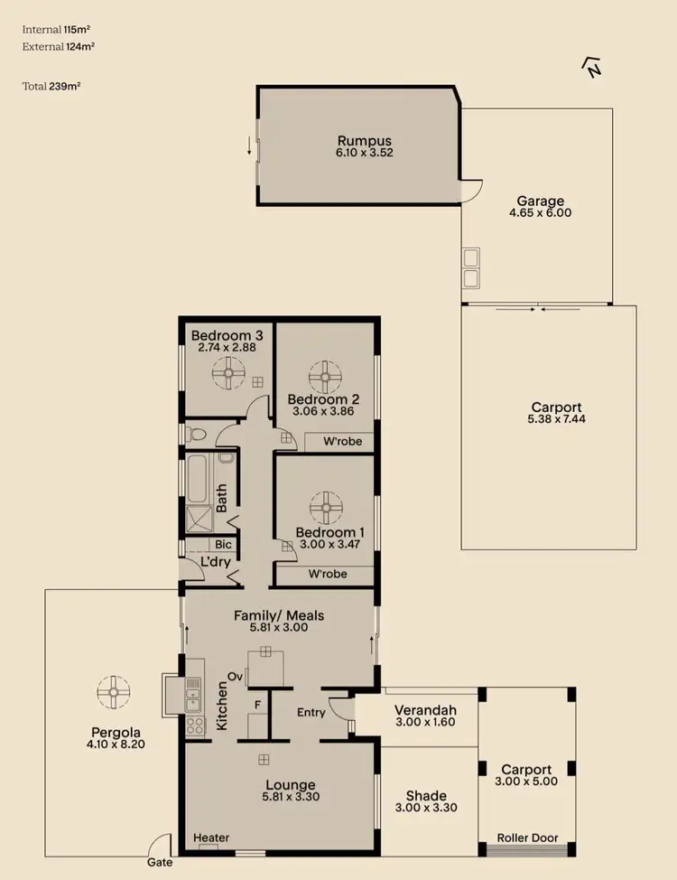 Floorplan of Homely house listing, 18 Albert Street, Pooraka SA 5095