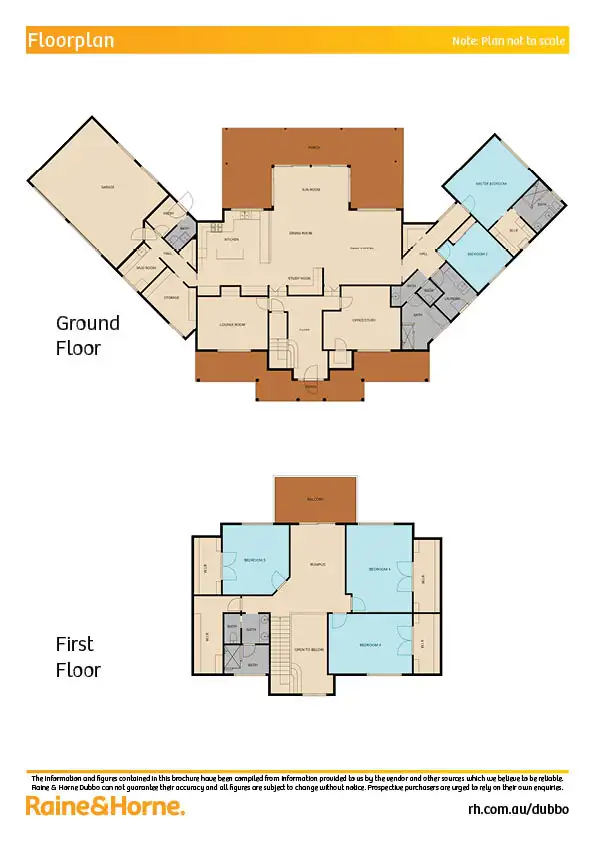 Floorplan of Homely house listing, 7 Boree Drive, Dubbo NSW 2830
