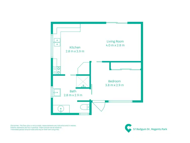 Floorplan of Homely house listing, 57 Redgum Drive, Regents Park QLD 4118