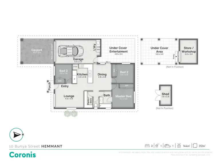 Floorplan of Homely house listing, 10 Bunya Street, Hemmant QLD 4174