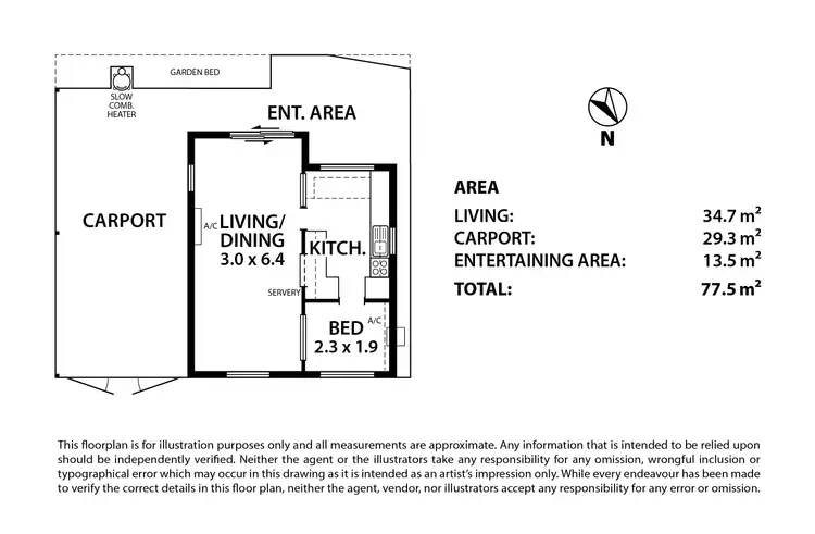 Floorplan of Homely other listing, Site 315 Grulunga Caravan Park, Younghusband SA 5238
