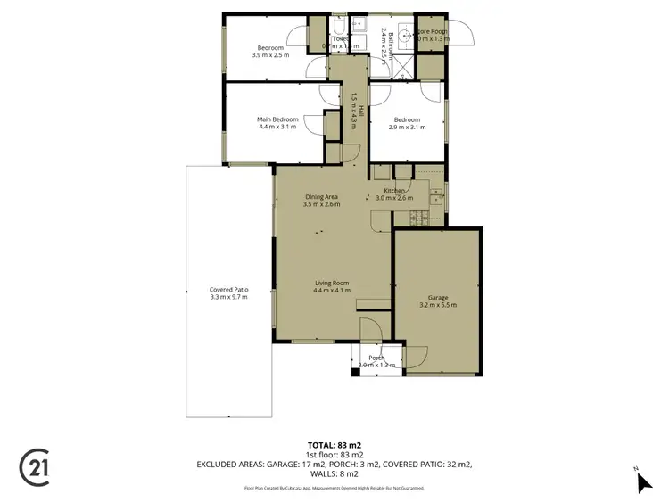 Floorplan of Homely house listing, 2/42 Sutton Street, Mandurah WA 6210