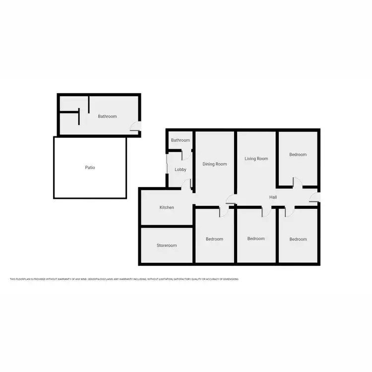 Floorplan of Homely house listing, 43 Alfred Terrace, Streaky Bay SA 5680