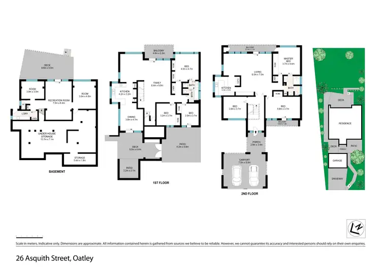 Floorplan of Homely house listing, 26 Asquith Street, Oatley NSW 2223