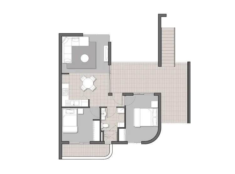 Floorplan of Homely apartment listing, 6/169 Sydenham Street, Rivervale WA 6103