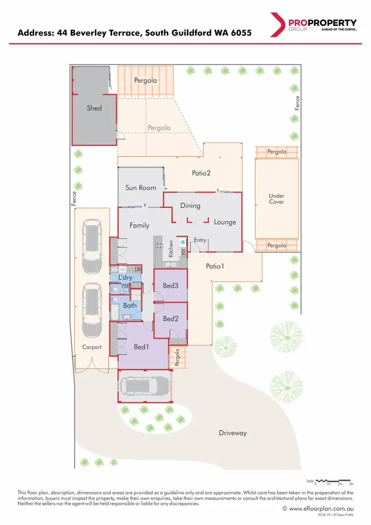 Floorplan of Homely house listing, 44 Beverley Terrace, South Guildford WA 6055