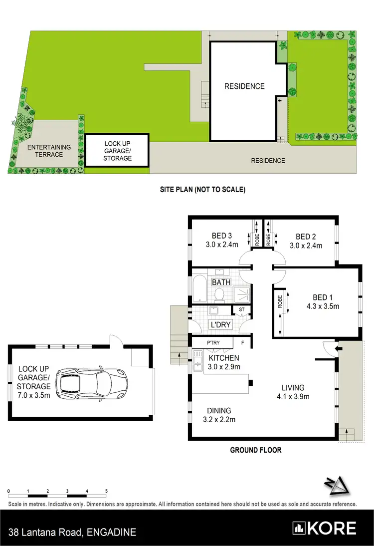 Floorplan of Homely house listing, 38 Lantana Road, Engadine NSW 2233