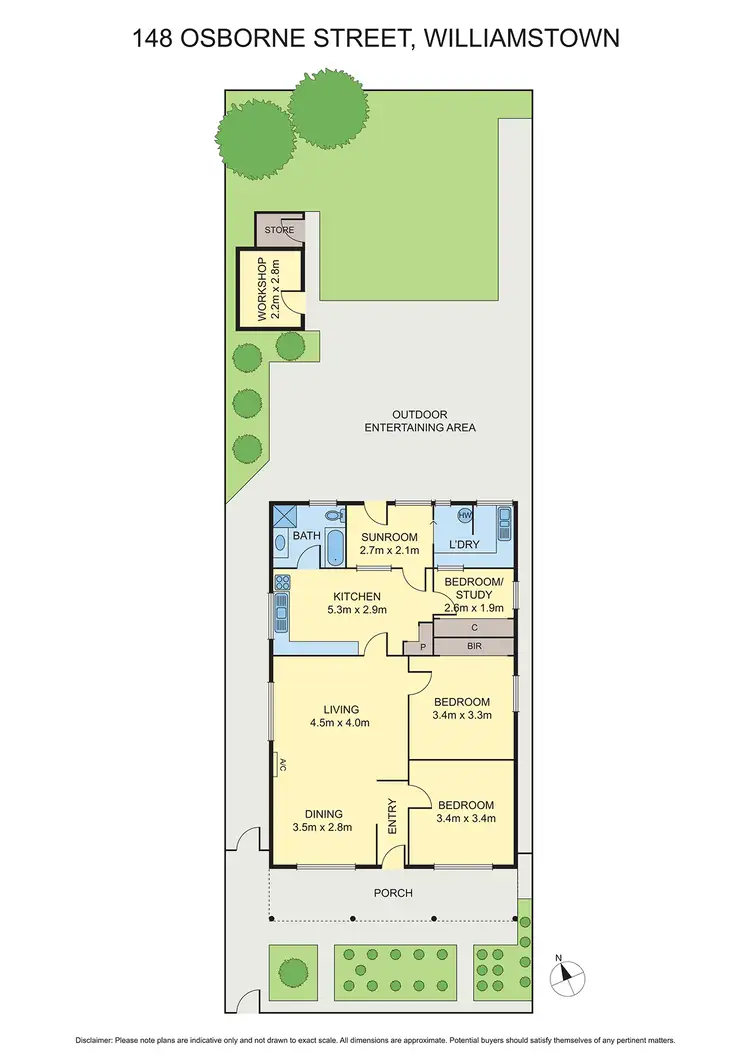Floorplan of Homely house listing, 148 Osborne Street, Williamstown VIC 3016
