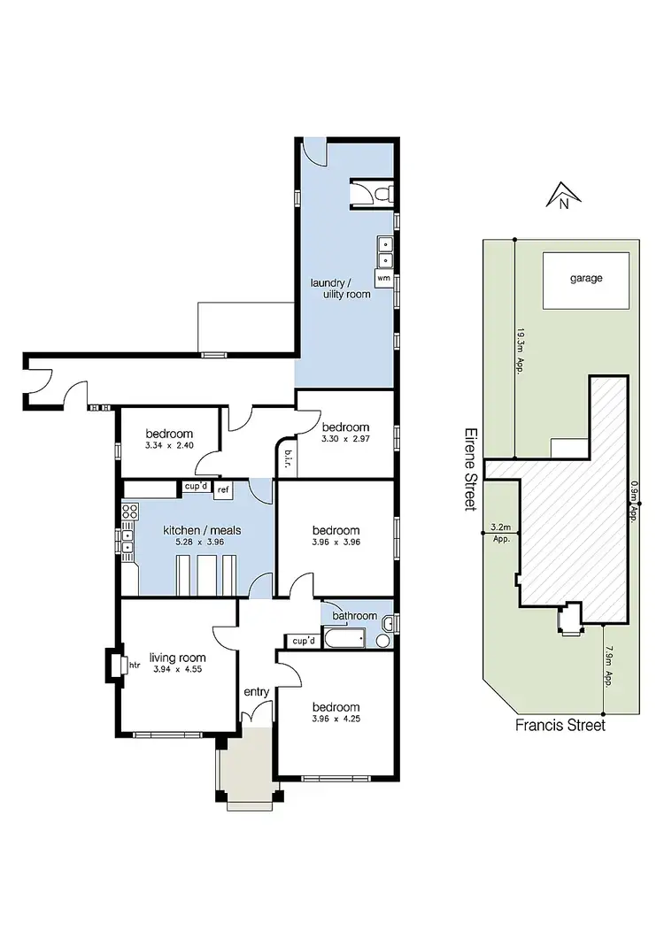 Floorplan of Homely house listing, 226 Francis Street, Yarraville VIC 3013