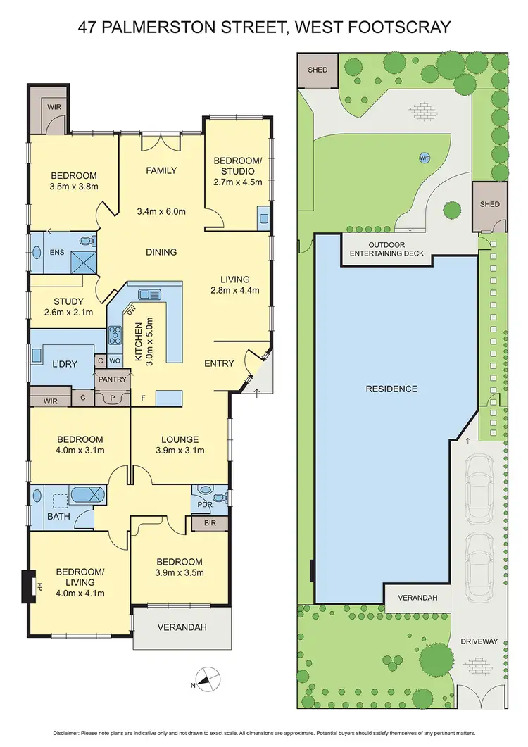 Floorplan of Homely house listing, 47 Palmerston Street, West Footscray VIC 3012