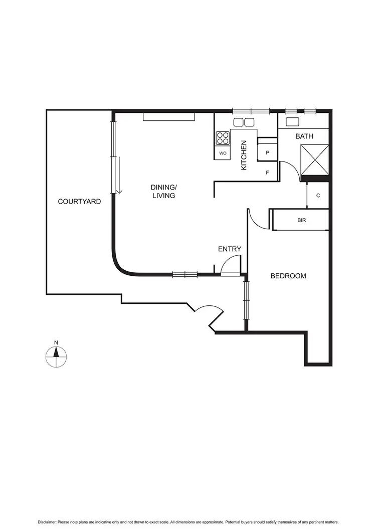 Floorplan of Homely apartment listing, 7/64 Victoria Avenue, Albert Park VIC 3206