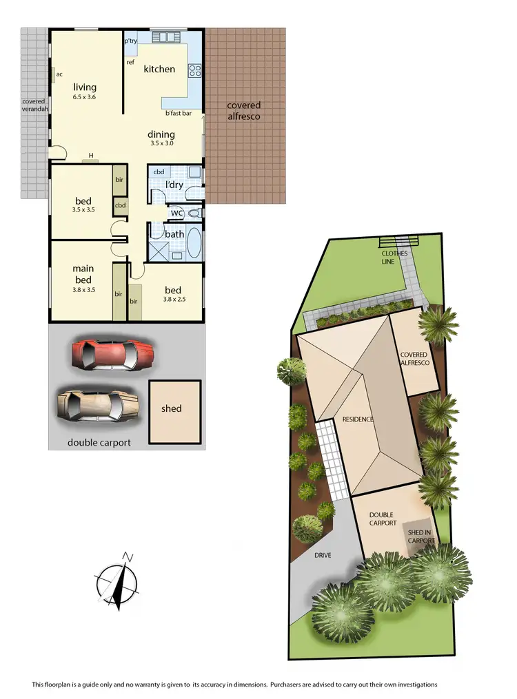 Floorplan of Homely house listing, 84 Eramosa Road East, Somerville VIC 3912