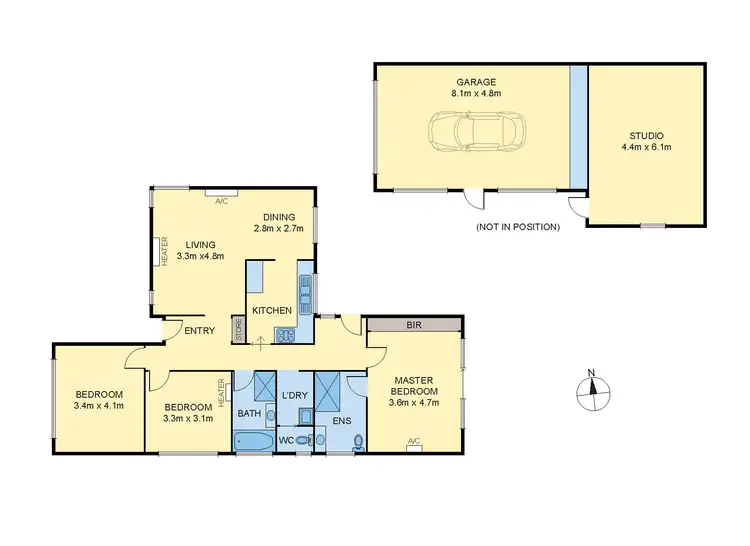 Floorplan of Homely house listing, 16 Hick Street, Spotswood VIC 3015