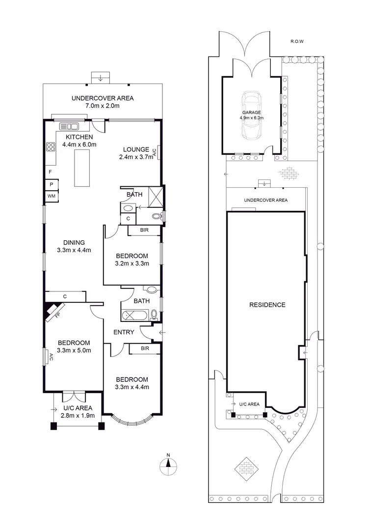 Floorplan of Homely house listing, 24 Farm Street, Newport VIC 3015