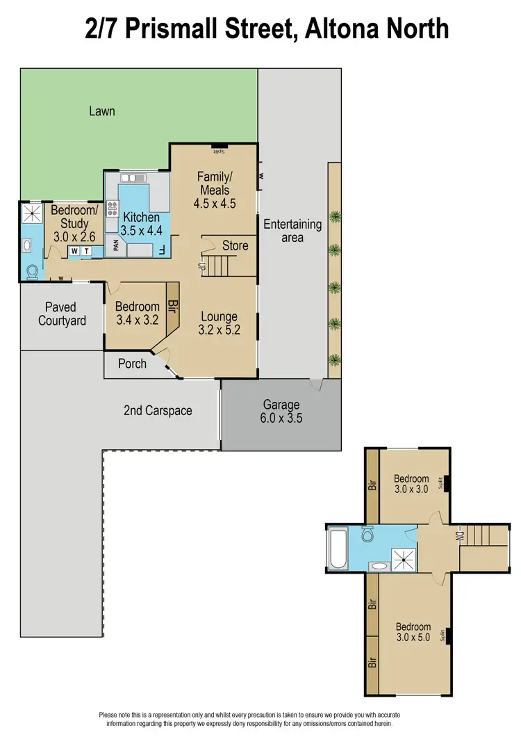 Floorplan of Homely house listing, 2/7 Prismall Street, Altona North VIC 3025