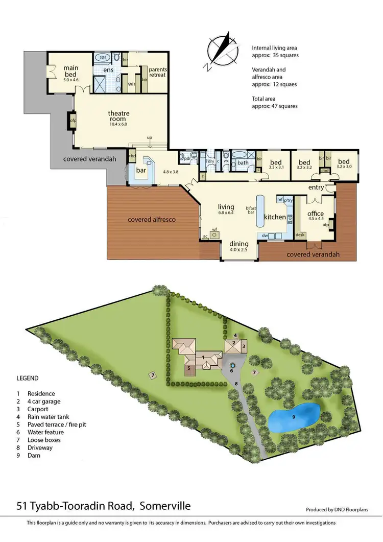 Floorplan of Homely other listing, 51 Tyabb-Tooradin Road, Somerville VIC 3912