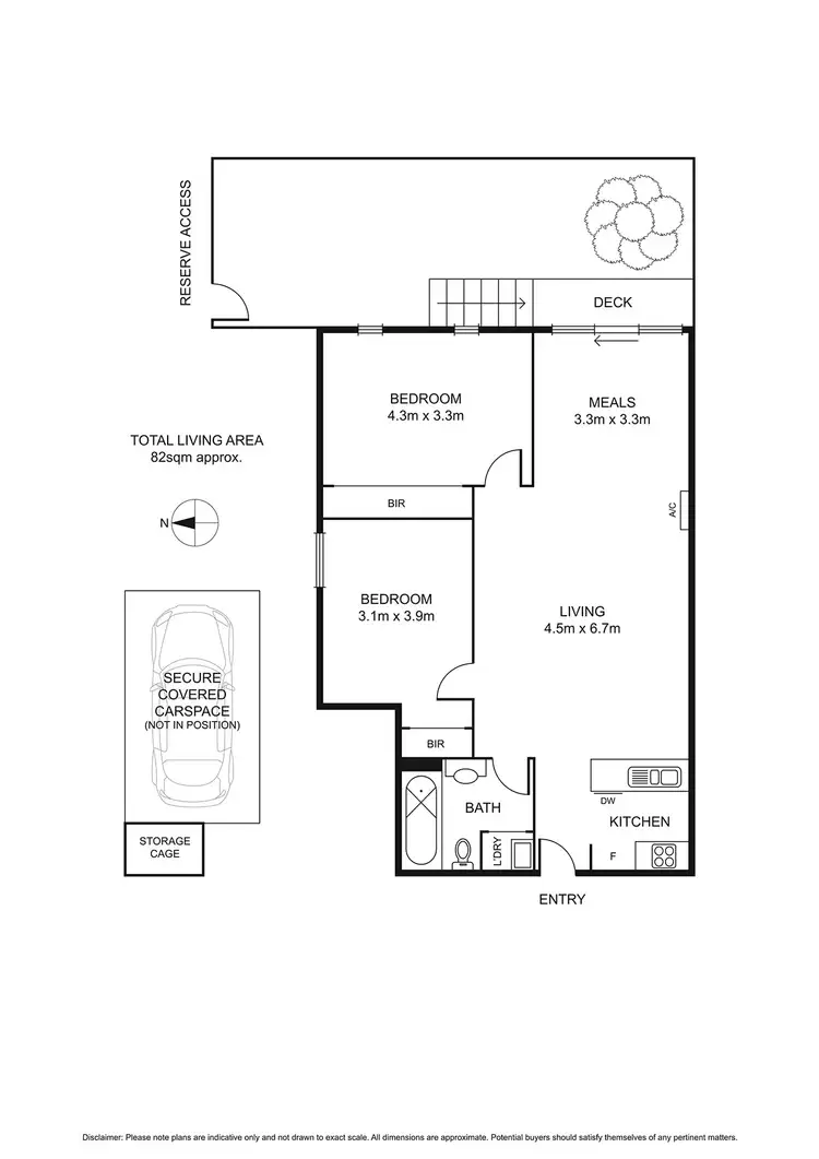 Floorplan of Homely apartment listing, 2/14 Bell Street, Coburg VIC 3058