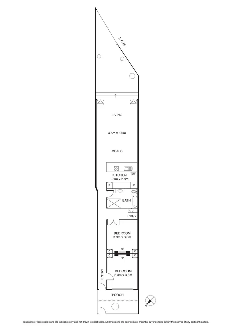 Floorplan of Homely house listing, 7 Merton Place, Albert Park VIC 3206