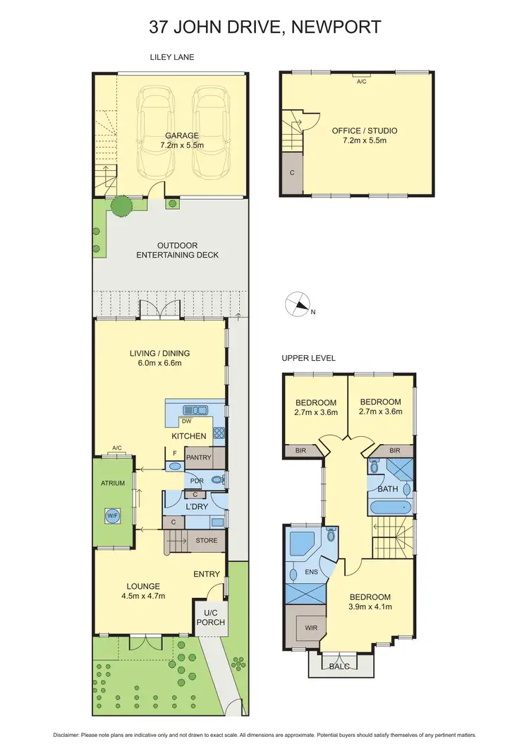 Floorplan of Homely house listing, 37 John Liston Drive, Newport VIC 3015