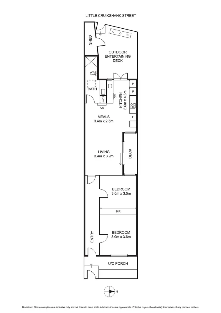 Floorplan of Homely house listing, 137 Pickles Street, Port Melbourne VIC 3207