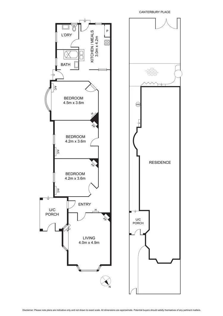 Floorplan of Homely house listing, 146 Canterbury Road, Middle Park VIC 3206