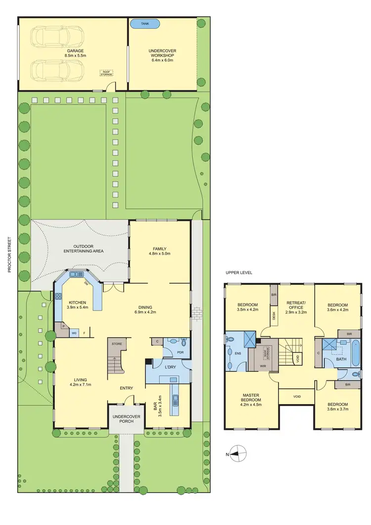 Floorplan of Homely house listing, 46 Paas Place, Williamstown VIC 3016