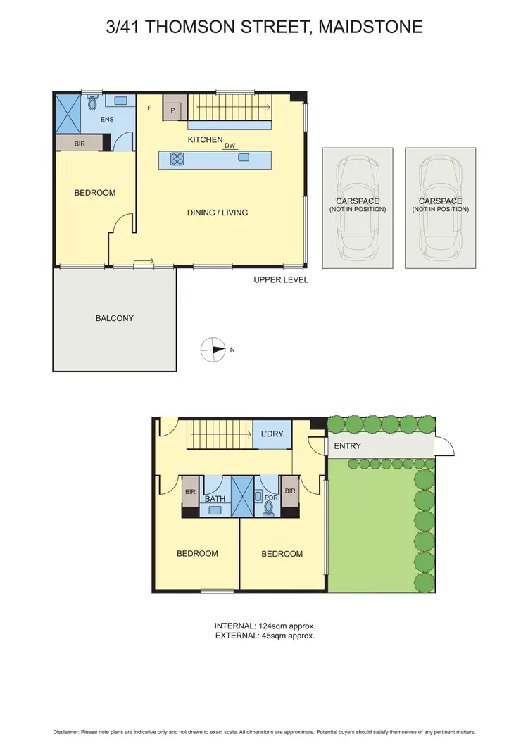 Floorplan of Homely townhouse listing, 3/41 Thomson Street, Maidstone VIC 3012