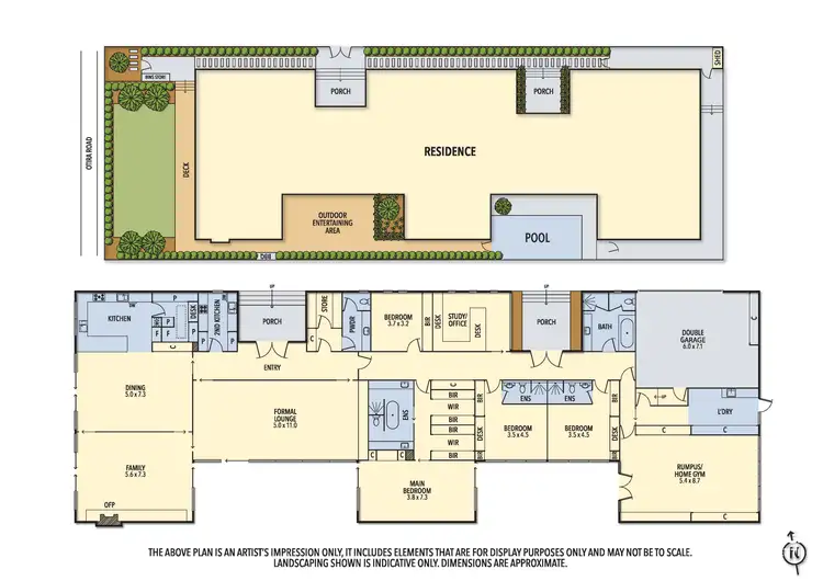 Floorplan of Homely house listing, 8 Wootton Grove, Caulfield North VIC 3161