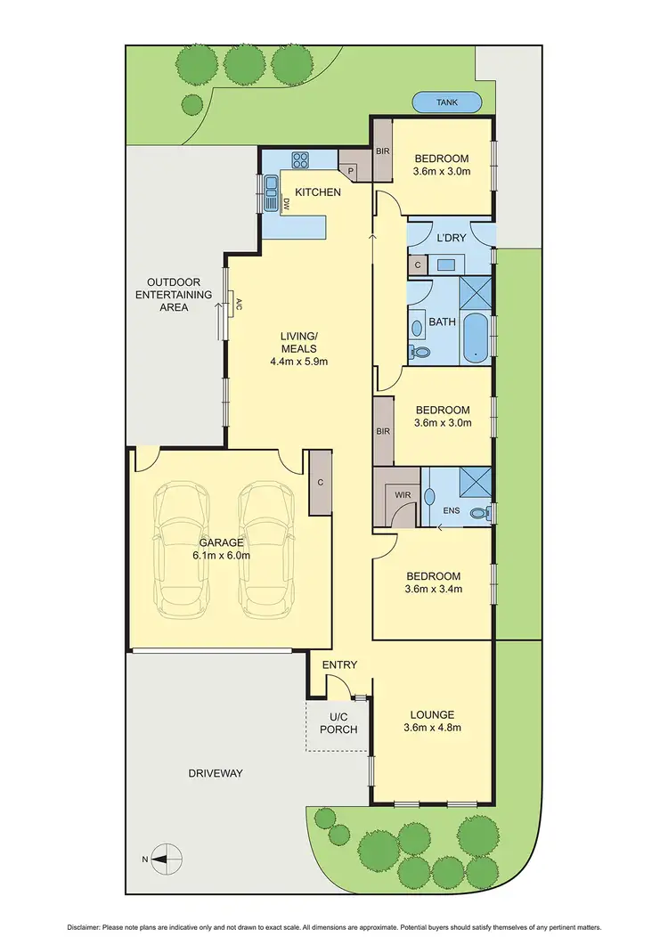 Floorplan of Homely unit listing, 3/10 Bonita Avenue, Tarneit VIC 3029