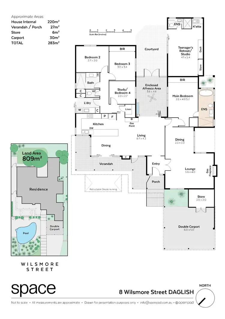Floorplan of Homely house listing, 8 Wilsmore Street, Daglish WA 6008