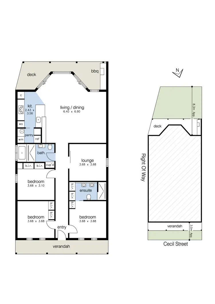 Floorplan of Homely house listing, 67 Cecil Street, Williamstown VIC 3016