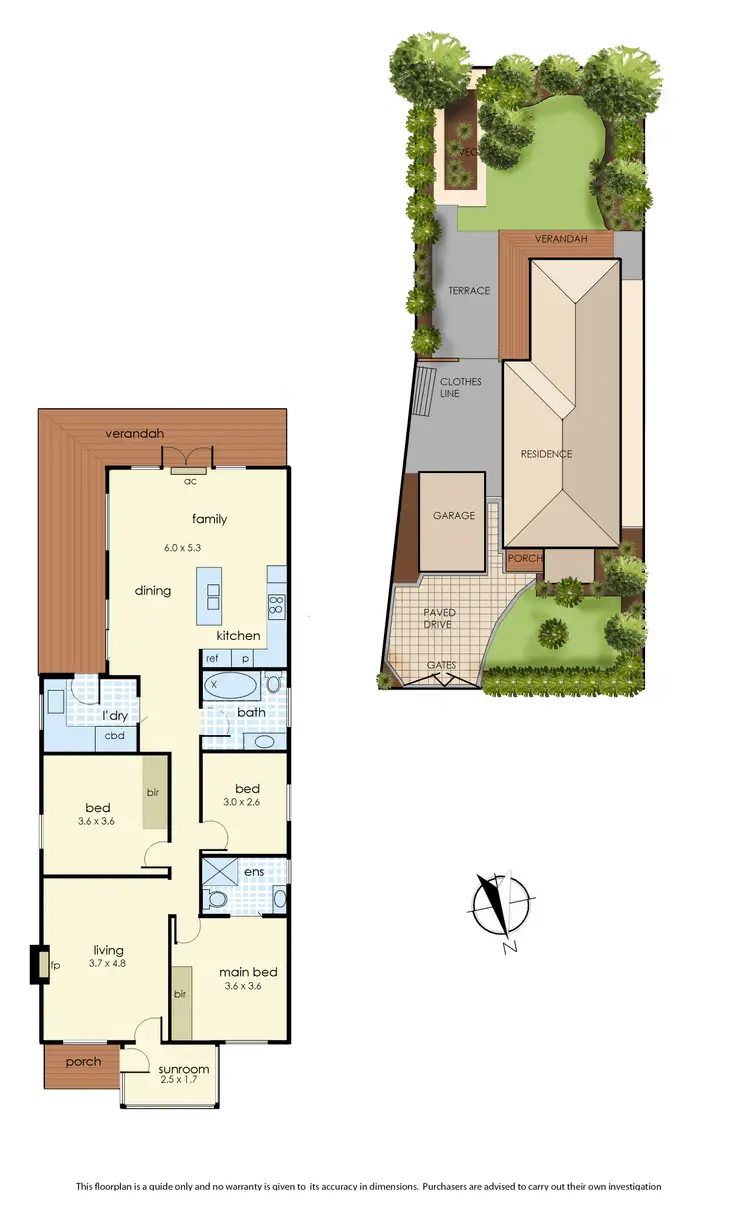 Floorplan of Homely house listing, 55 Seaford Grove, Seaford VIC 3198
