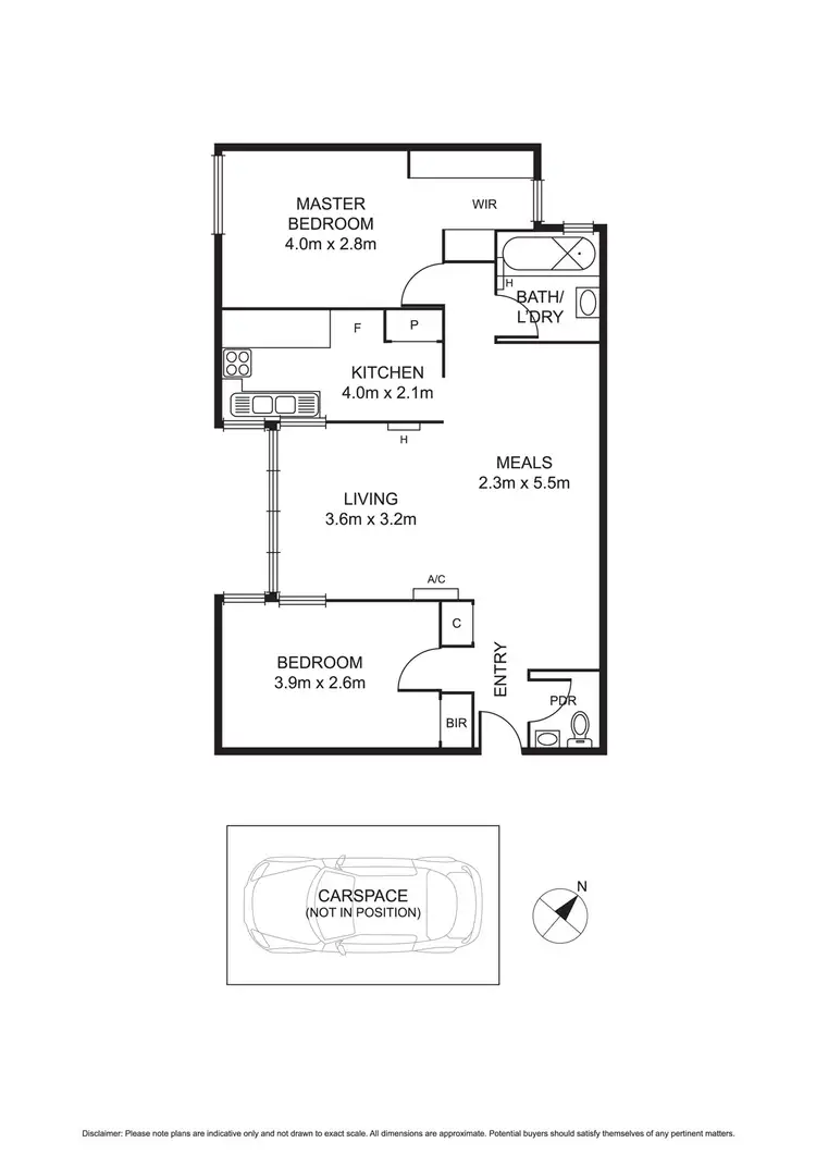 Floorplan of Homely apartment listing, 11/140 Kerferd Road, Albert Park VIC 3206