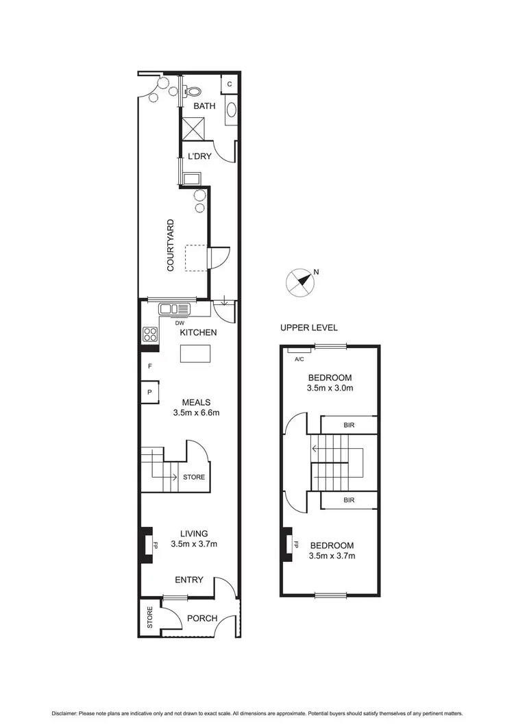Floorplan of Homely house listing, 69 Heath Street, Port Melbourne VIC 3207
