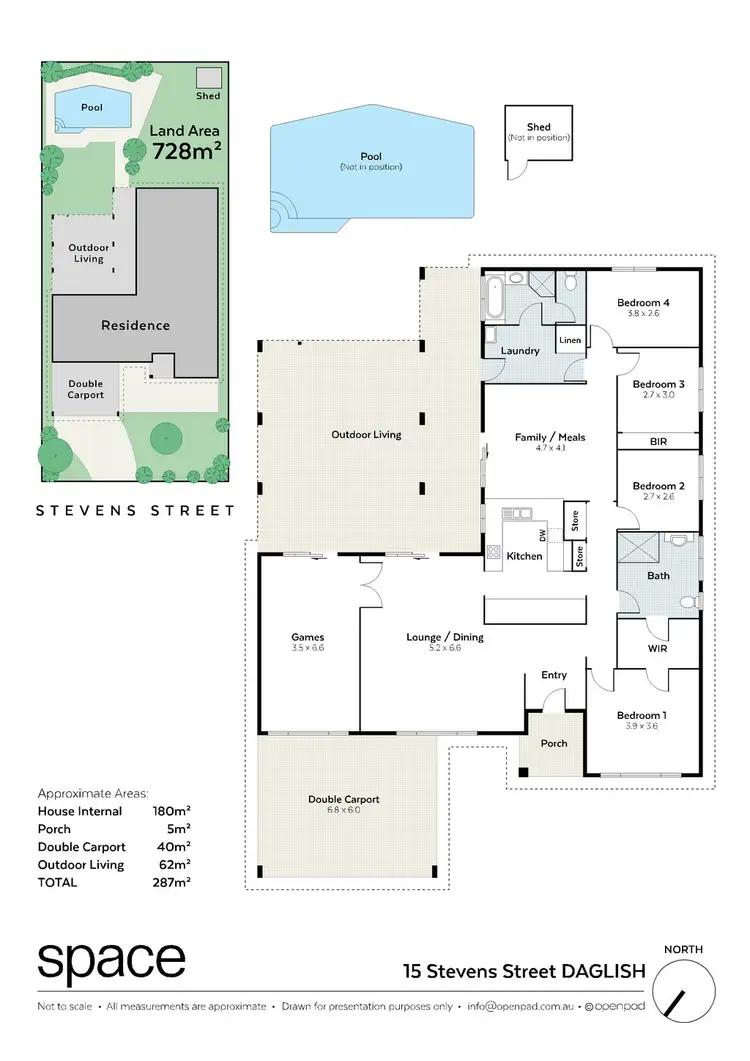 Floorplan of Homely house listing, 15 Stevens Street, Daglish WA 6008