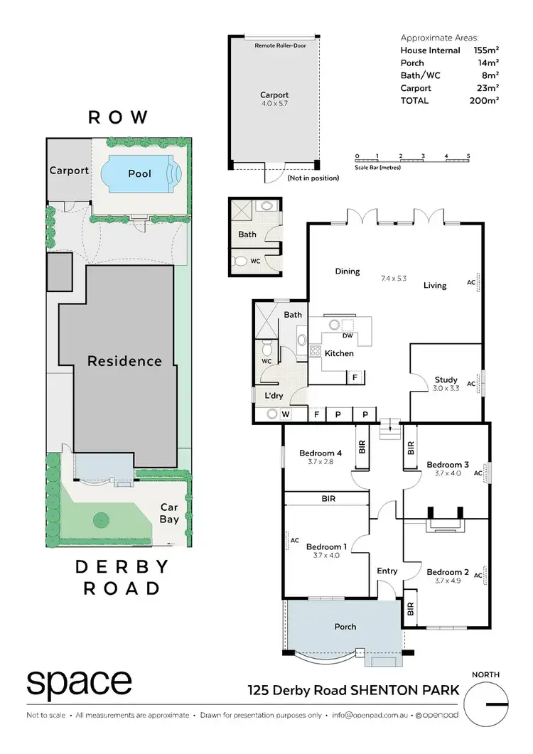 Floorplan of Homely house listing, 125 Derby Road, Shenton Park WA 6008